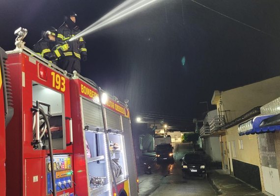 Bombeiros registram dois princípios de incêndio no Litoral Norte