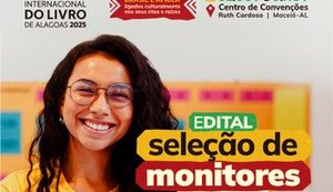 Bienal do Livro abre processo seletivo para monitores voluntários