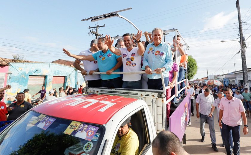 Paulo fortalece campanha em Arapiraca, Feira Grande e Junqueiro