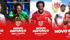 CRB fecha a contratação de mais quatro reforços para a temporada 2020