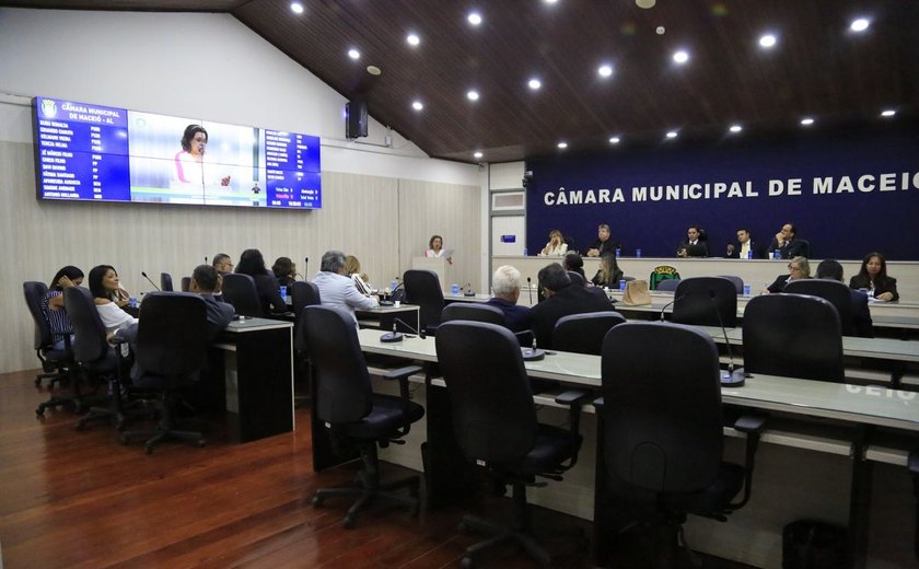 Câmara de Maceió realiza nesta quinta sessão extraordinária para votar LOA 2019