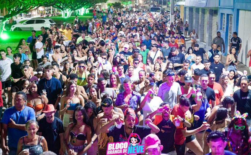 Bloco Branca de Neve promete alegria, animação e segurança para os foliões de Paulo Jacinto