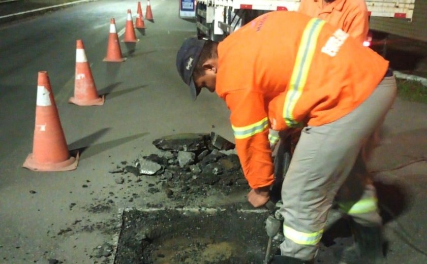 Operação Tampa Bueiro beneficia 101 vias em seis meses de atuação