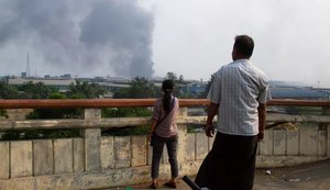 Pelo menos 14 pessoas são mortas após incêndio em fábricas chinesas em Mianmar