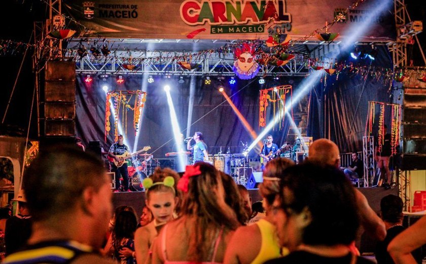 Confira a programação dos oito polos de Carnaval de Maceió