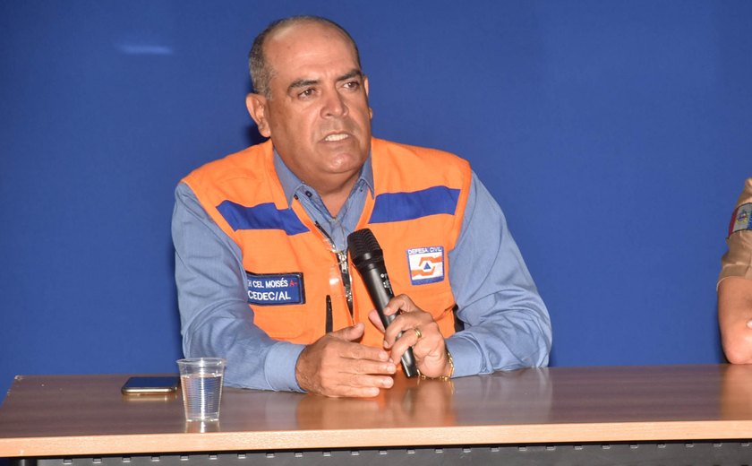 Coordenador da Defesa Civil Estadual tranquiliza população e diz que outras minas não foram atingidas