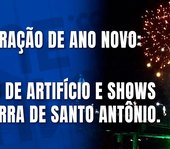 Celebração de Ano Novo na Barra de Santo Antônio
