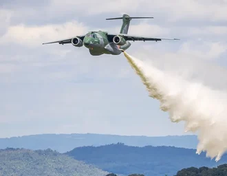 FAB aciona duas aeronaves para apoiar  ações de combate aos incêndios florestais