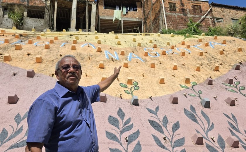 “Obra de primeiro mundo”, diz morador do Reginaldo sobre a proteção e contenção de encostas