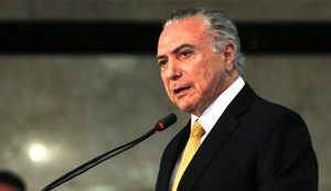 Michel Temer diz que realidade é crescimento do país