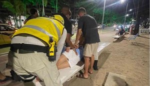 Ronda no Bairro atende duas emergências médicas na orla de Maceió