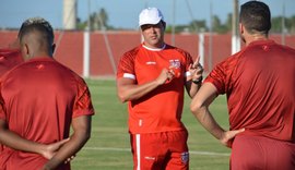 De técnico novo, CRB tenta a vitória diante do Botafogo-SP neste domingo (20)