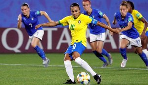 Seleção feminina vai enfrentar a França nas oitavas de final da Copa do Mundo