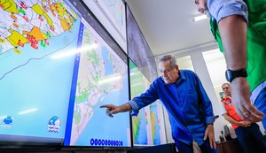 Governador em exercício e secretário Vitor Pereira monitoram situação das chuvas em Alagoas