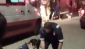 Assaltantes caem de moto e são espancados em Arapiraca