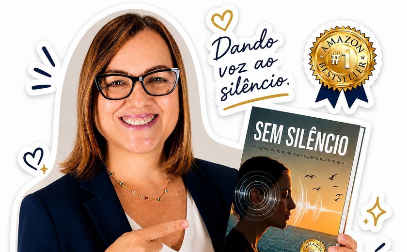 Professora do Cesmac alcança status de best-seller com obra que une ciência, acolhimento e reflexões sobre os ruídos da vida contemporânea