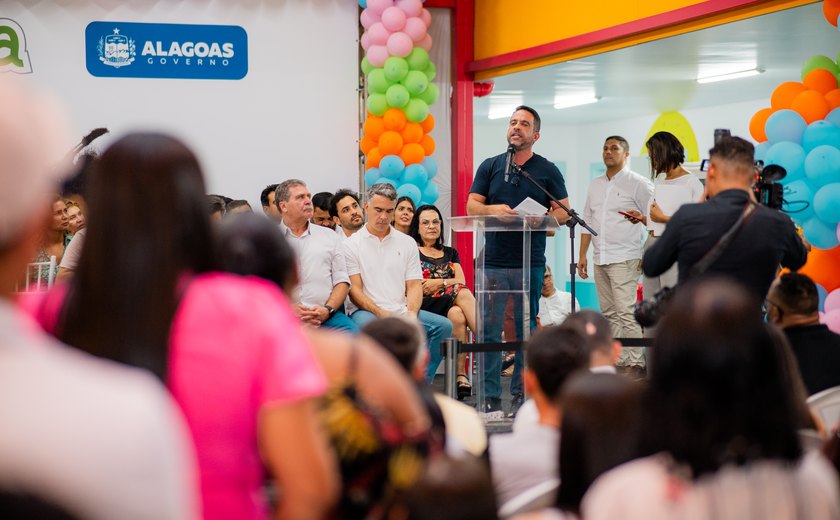 Governador entrega 48ª Creche Cria e amplia cobertura educacional na primeira infância no estado