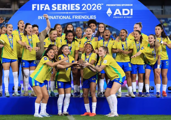 Brasil conquista título do Fifa Series de futebol feminino