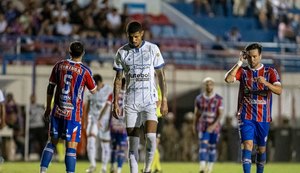 CSA perde para o Itabaiana em Sergipe e está fora do G8 da Série C