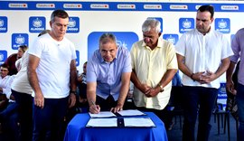 Assinada ordem de serviço para obras de pavimentação asfáltica em Poço das Trincheiras