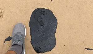 Manchas atingem praias de Japaratinga