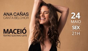 Ana Cañas se apresenta em Maceió com show especial em homenagem a Belchior