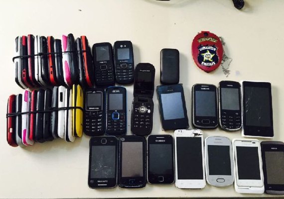 Idoso é preso com 36 telefones celulares sem notas fiscais em Santana do Ipanema