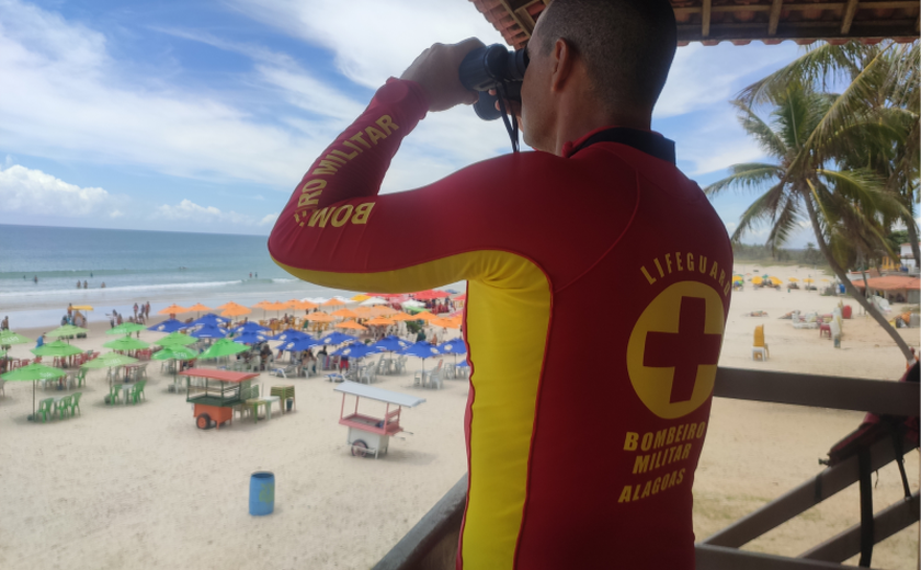 Corpo de Bombeiros terá reforço nas praias alagoanas
