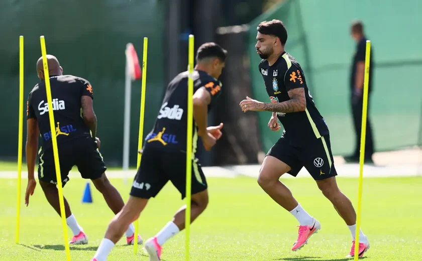 Seleção brasileira se reapresenta e faz primeiro treino para encarar Haiti