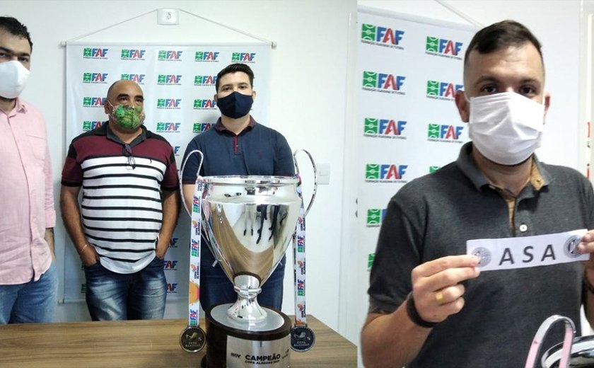 Arapiraca é definida como sede da final da Copa Alagoas entre ASA e Coruripe