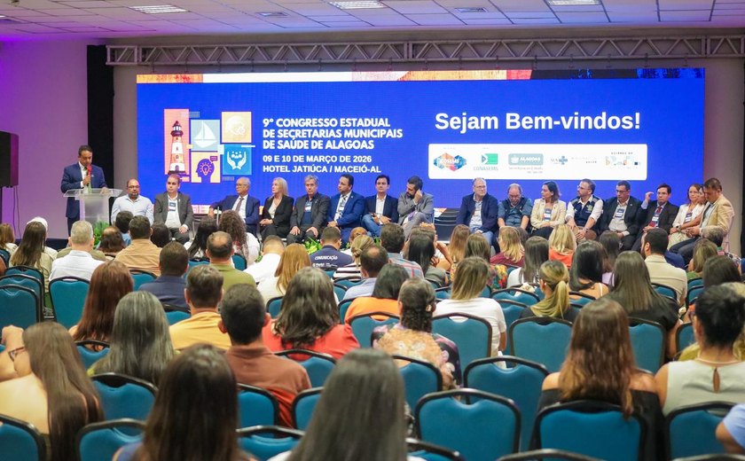 Congresso em Maceió debate fortalecimento do SUS, financiamento e os desafios da gestão municipal
