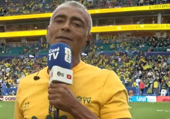 Justiça bloqueia cachê de Romário na CazéTV durante a Copa