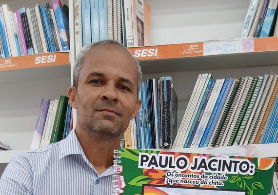 Paulo Jacinto ganha vida em livro que mistura arte, história e aventura