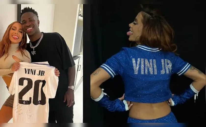 Jogador Vini Jr. e cantora Anitta juntos? Notícia sobre romance pega fãs de surpresa