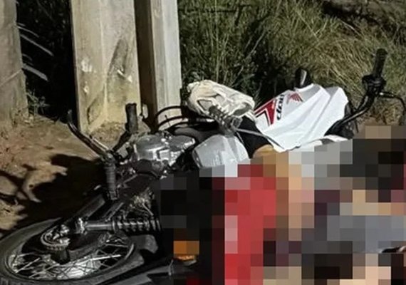 Acidente deixa motociclista morto na AL-485, entre Feira Grande e Arapiraca