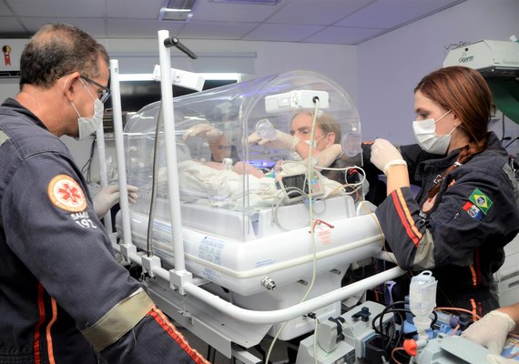 Samu Neonatal é referência na assistência a bebês com problemas de saúde em Alagoas