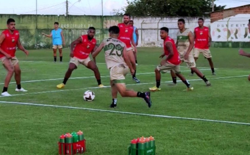 Coruripe inicia pré-temporada de 2026 com 28 atletas no Estádio Gerson Amaral