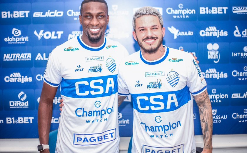 CSA apresenta duas novas contratações