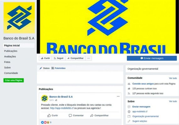 Perfis falsos de banco são descobertos no Facebook