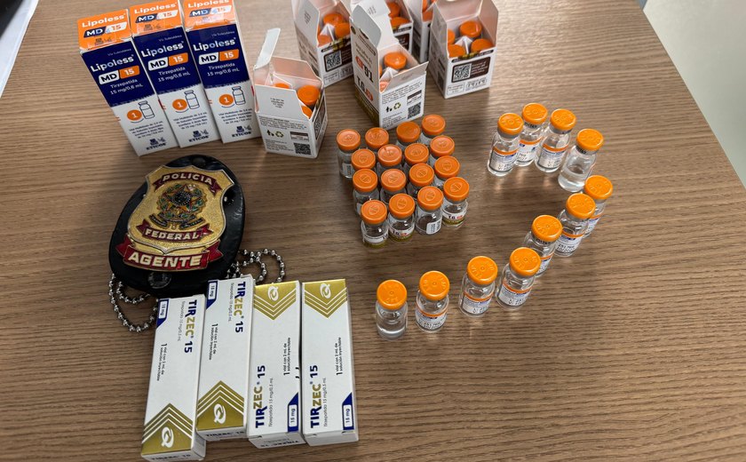 PF registra 11 ocorrências e apreende medicamentos irregulares no Aeroporto Zumbi dos Palmares