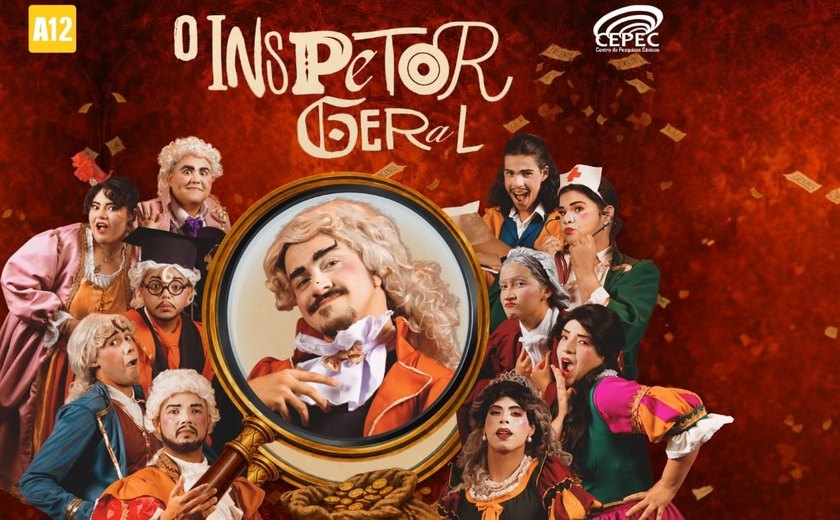 “O Inspetor Geral”, de Gógol, chega ao Theatro Homerinho