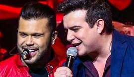 Belutti, da dupla com Marcos, é atingido por bomba na cabeça durante show