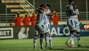Na volta de Cabo, CSA vence o Cruzeiro em Arapiraca e segue 100% no Alagoano