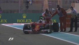 Hamilton bate Nico por 79 milésimos no 2º treino livre em Abu Dhabi