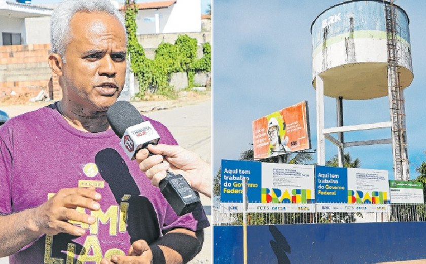 Moradores da Barra de Santo Antônio denunciam falhas da BRK