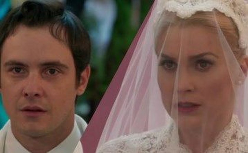 Sandra será abandonada no altar de novo: Candinho foge dela em 'Êta Mundo Bom'