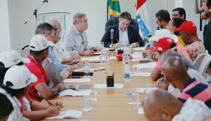 Governador recebe lideranças de seis movimentos sociais sem-terra