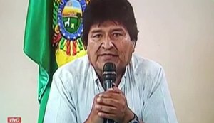 Evo Morales pede intercessão da ONU e do papa para pacificar a Bolívia