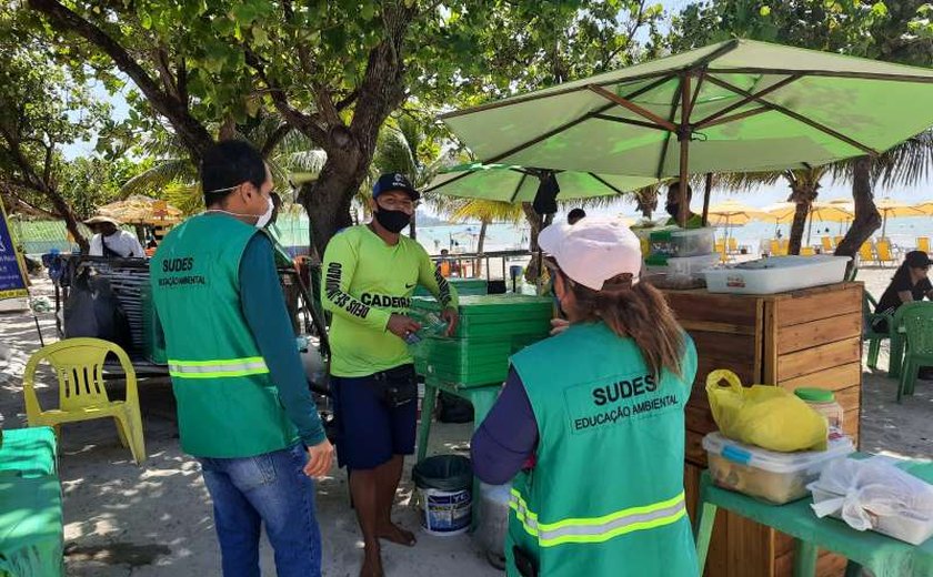 Maceió contra a dengue tem educação ambiental para ambulantes e turistas