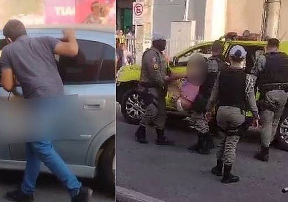 Cadeirante é preso por dirigir embriagado e com licença vencida no Centro de Maceió